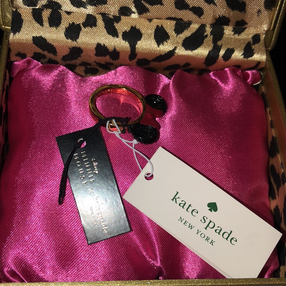 🎉🌸💜HOST PICK💜🌸🎉 NWT Disney Minnie Mouse & Kate Spade Ring - Picture 3 of 16